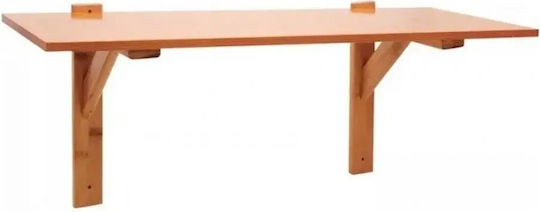 Стенен Кафяв Рафт 59x28x1.1см