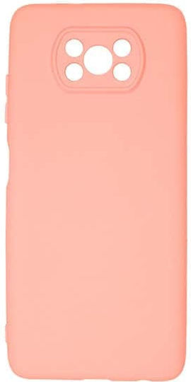 Xiaomi Poco X3 X3 Pro Silky Soft Touch Silikon Rosa Kameraschutz