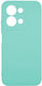 Θήκη Xiaomi Redmi 15c 5g Silky Soft Touch Silicone Τιρκουάζ Προστασία Κάμερας