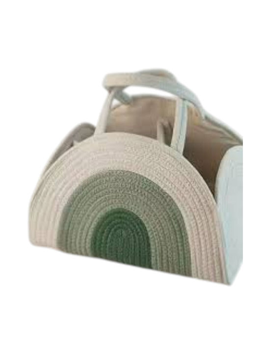 Queen Mother Baby Cosmetic Basket Caddy Baby Green