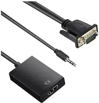 Andowl Converter 3.5mm / VGA male to HDMI female 1pcs Q-HD09