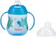 Nuby Educational Sippy Cup Silicone with Handle...