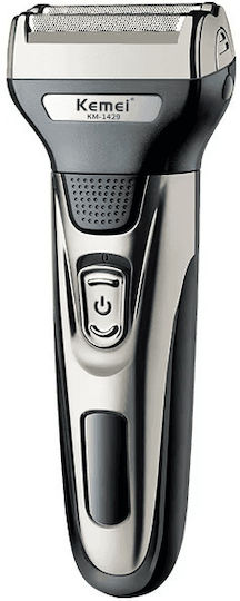 Kemei KM-1429 Electric Shaver Face Rechargeable / Corded