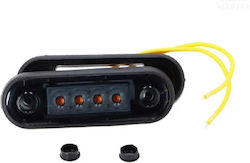 Fristom Led Seitenvolumenleuchte Eingebaut 4 Smd Led Orangen 12v36v E-mark
