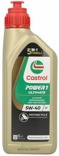 Castrol Power Sintetic Ulei de motocicletă pentru motoare în patru timpi 5W-40 1lt