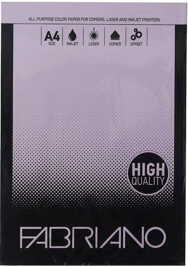 Fabriano Copy Tinta Kopierpapier A4 80 G/m2 Flieder 50 Blätter