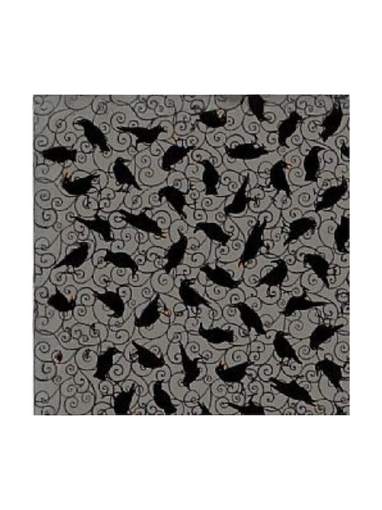 Zierkissen Black Crow Eco Text Abmessungen 45*45