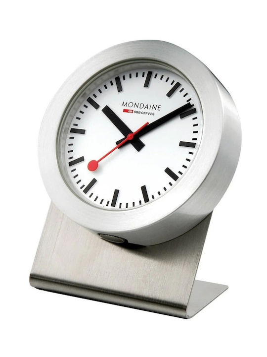 Mondaine Wall Clock Silver Ø50cm