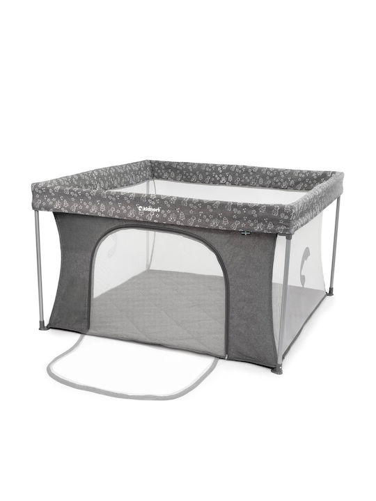 Bebe Stars Park with Mattress Gray 126x126cm
