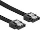 Powertech 7-Pin SATA III to 7-Pin SATA III Cable 50cm Black (CAB-W049)