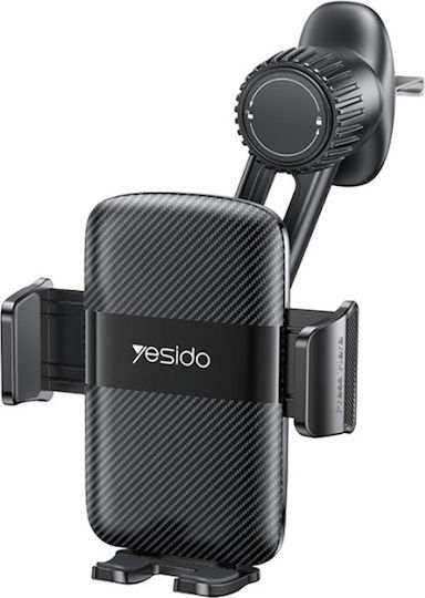 Yesido Car Mobile Mount with Adjustable Hooks Black