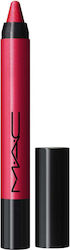 M.A.C Dazzlelips Pencil Lipstick Metallic Red H...