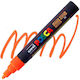 Posca Medium Pc-5m Μαρκαδόρος Posca Fluo Orange 2.5mm