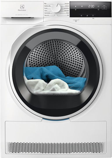 Electrolux EW6D384AE Στεγνωτήριο 8kg με Αντλία Θερμότητας