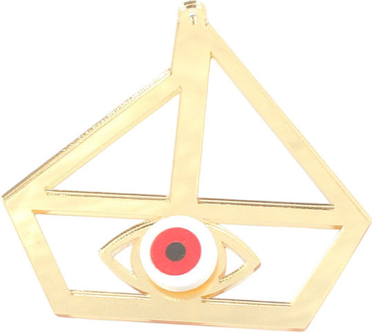 Makwedding de birou Amulet Nava Auriu din Plexiglas 1buc