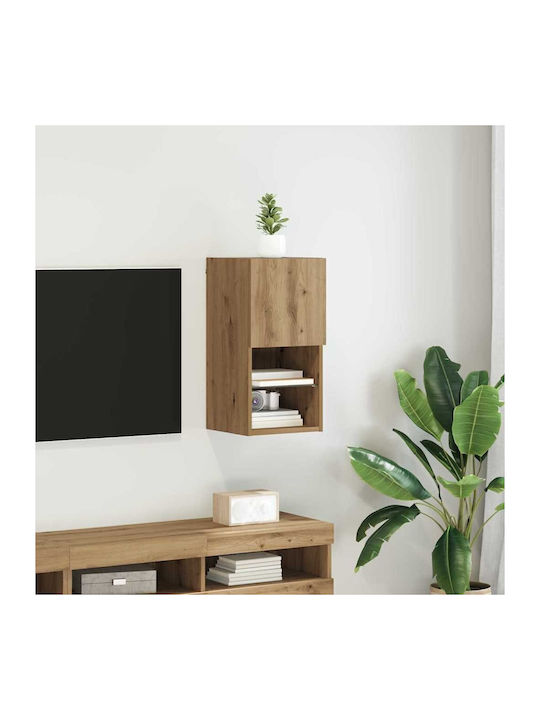 Ντουλάπι Τοίχου με LED Artisan Artisan Oak 30.5...