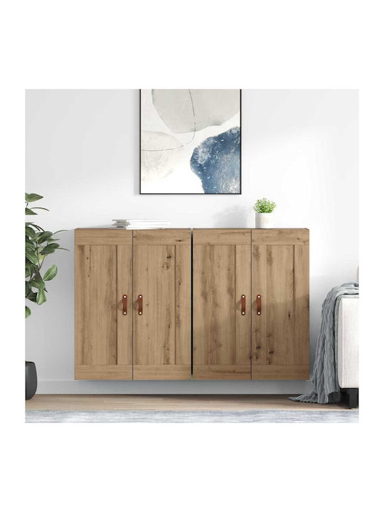 Μπουφές Ξύλινος Artisan Oak 69.5x34x90cm