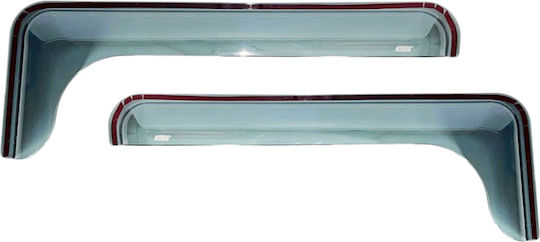 Set 2 Wind Deflectors Mercedes Arocs Actros Mp4