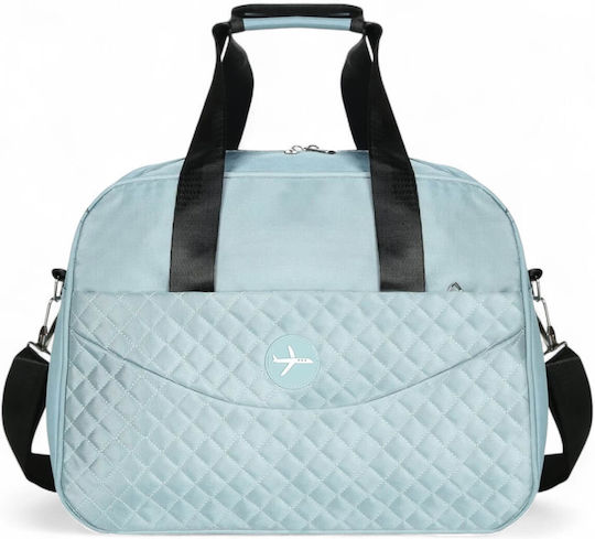 Reisetasche 24Es Grün Stoff L40xB20xH30cm