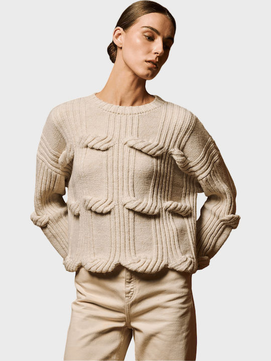Tailor Made Knitwear Дамски Дълъг Ръкав Пуловер...