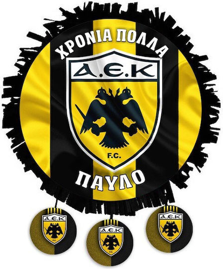 Πινιάτα Αεκ 40x40cm 553153 Bal-553153-aek