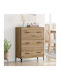Comoda pentru Dormitor Stejar artizanal 69.5x34x90buc