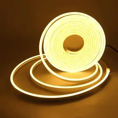 LED Strip Outdoor Silicone 5m Yellow Lighting IP65 Andowl Q-dt05