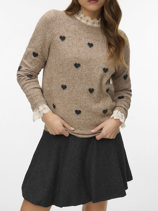 Vero Moda Damen Langarm Pullover Emperador, Bla...