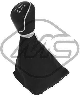Metalcaucho Shift Knob with Bubble for Ford Focus Black