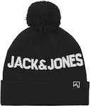 Jack & Jones Pom Pom Beanie Ανδρικός Σκούφος Πλ...