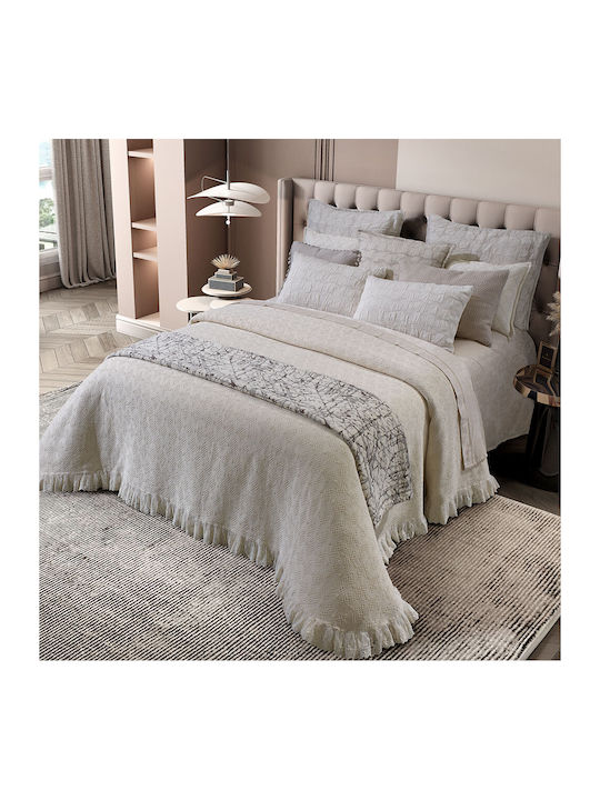 Liolios Home Diamond Blanket Double 230x260cm Grey