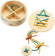 Plan Toys Lacing Toy made of Wood for 36++ Months