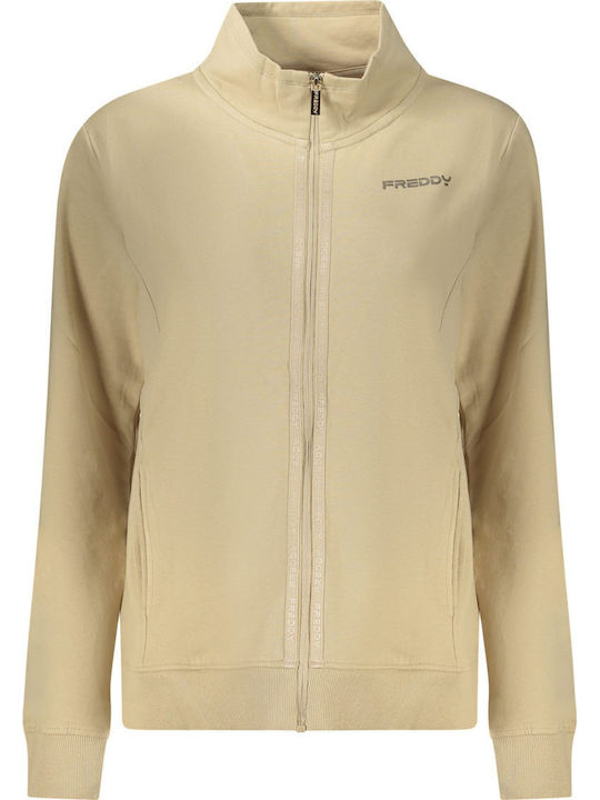 Freddy Jachetă hanorac pentru femei Beige