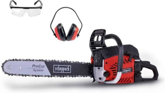 Scheppach CSP560S Αλυσοπρίονο Βενζίνης 3.1hp με Λάμα 51cm