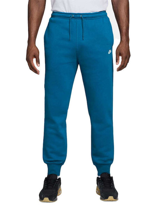 Nike Club Sweatpants with Elastic Green