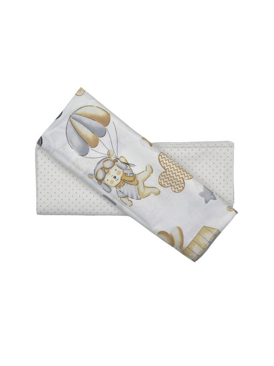 Ninetta Bebe Baby Sheets Set Cradle Cotton Mult...