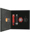 Tsar Bomba Men's Watch 46mm Automatic with Red Rubber Strap