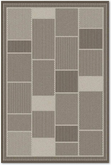 Oxford Home Flat Covor Rectangular Din paie Beige-Brown