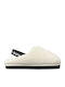 Women's Slippers with Fur White