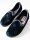 Closed Women's Slippers Blue