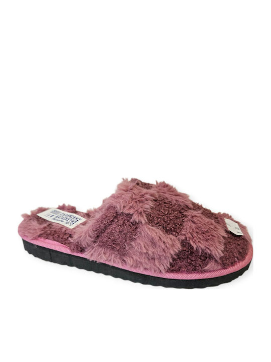 Winter Women's Slippers Fuchsia