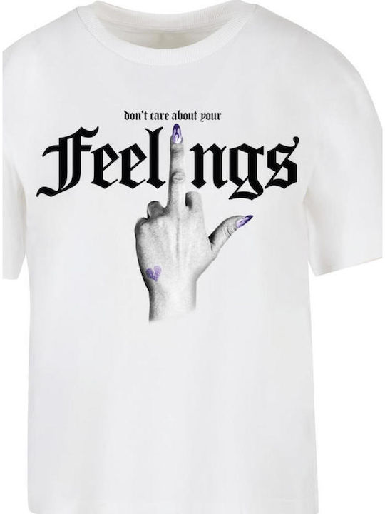 Miss Tee Tricou Alb