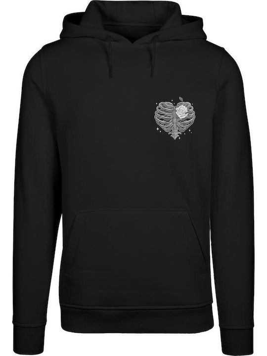 Hoodie Sweatshirt with Hood Black