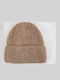 Beanie Beanie Knitted in Brown color