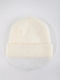 Beanie Beanie Knitted in White color