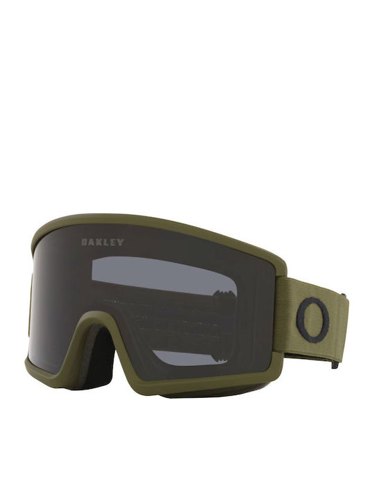 Oakley Snow Маска за ски и сноуборд за възрастни, сива, със сив тониран визьор