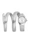 Just Cavalli Signature Snake Women's Watch with Silver Metal Bracelet