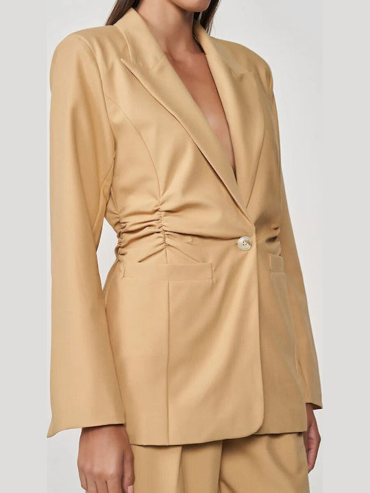 Colcci Blazer pentru femei Sacou Mustard