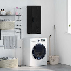 vidaXL Cabinet de baie L34.5xA34xÎ90cm Negru