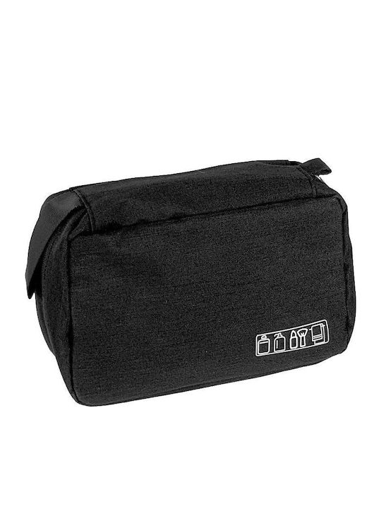 Toiletry Bags Travel Double Across M35 Black Hanger – Organizer Cosmetics & Accessories Black